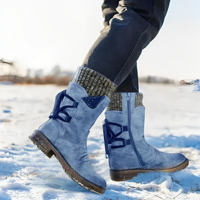 Barfusschweiz® - Winterstiefel mit mittlerer Wade